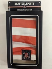 Barstool Sports UV Protective Face Buff Mask USA Flag breathable Microfiber red