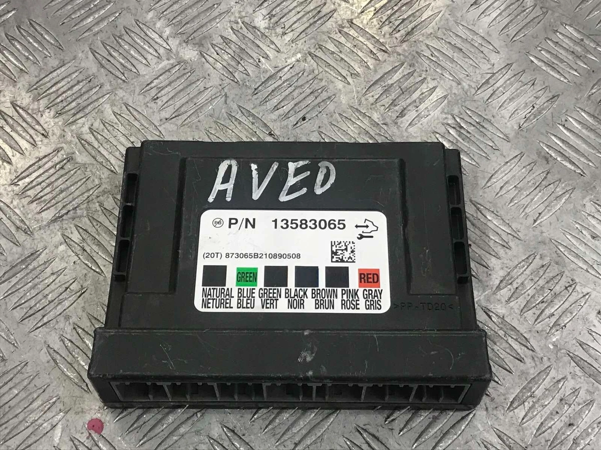 Chevrolet Aveo 11-20 Control Unit Module 13583065 ID13673 | eBay
