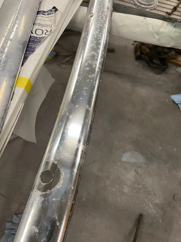 1965 1966 Ford Galaxie HT Interior Top Windshield Header A pillar Molding Trim - Image 4 of 4