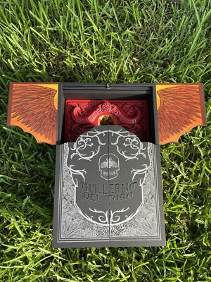 Patron X Guillermo Del toro Extra Anejo EMPTY Wooden Box Only Very Very Rare