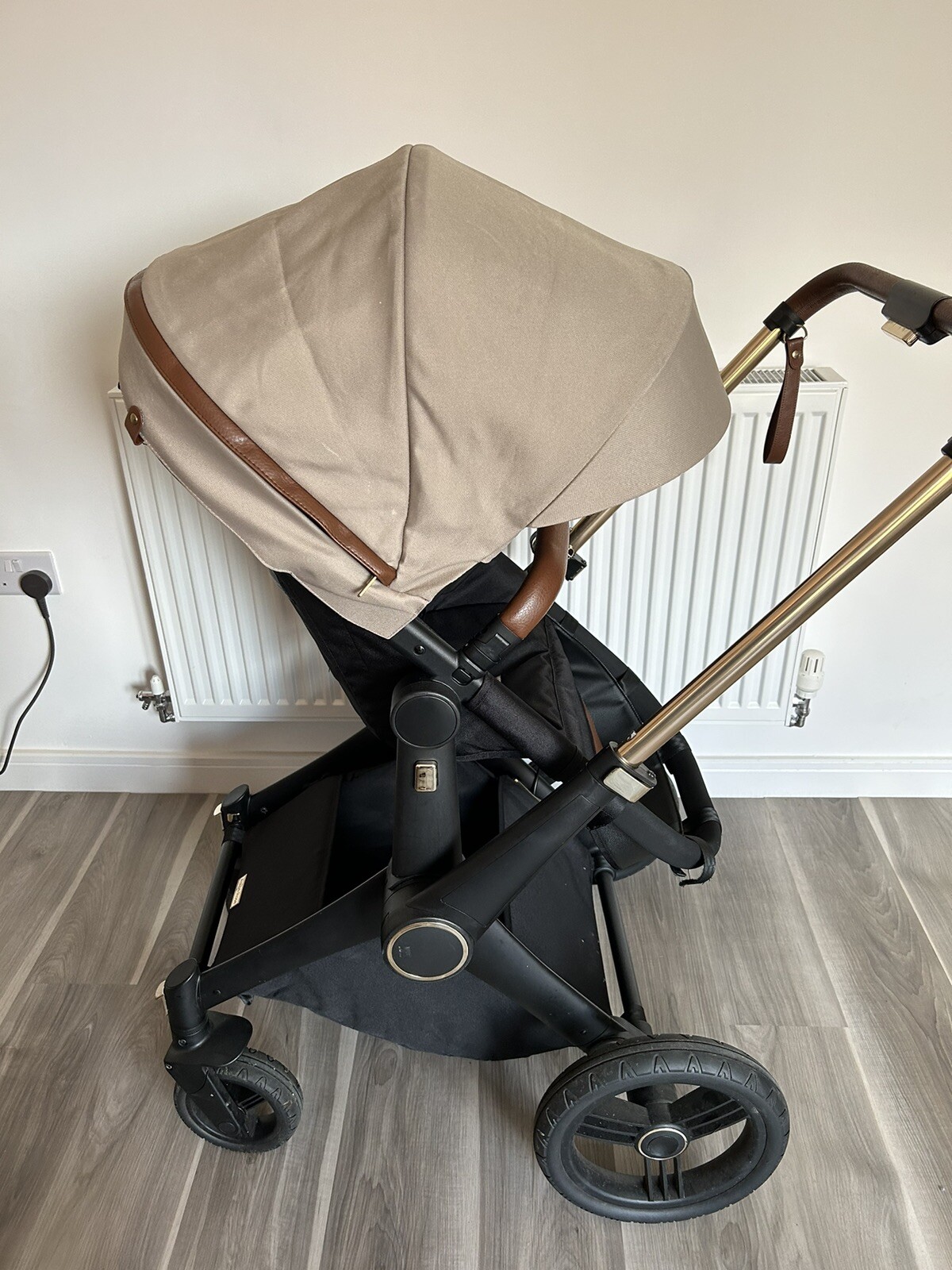 Ickle Bubba Aston Rose Pram Pushchair Bundle Cream And Black eBay