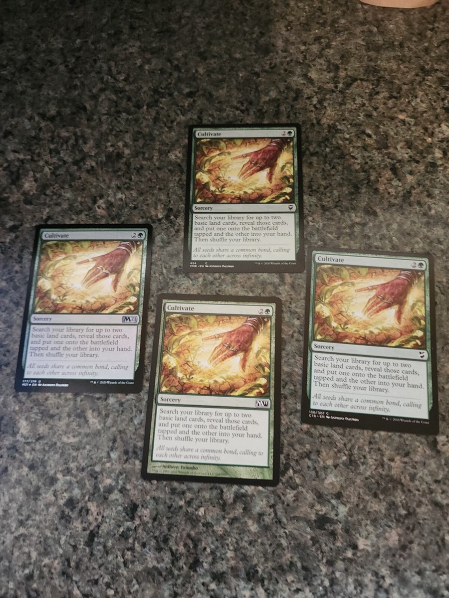 4X Cultivate NM Various Sets-1 foil z3 | eBay