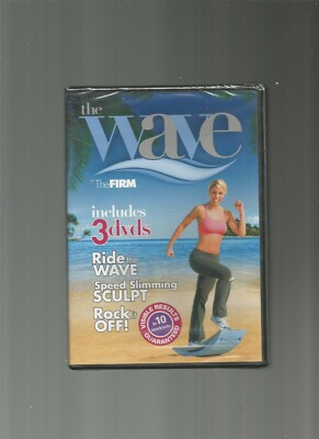 The Wave - Ride The Wave/ Rock It Off/ Speed Slimming Sculpt (3 Disc)[NEW], DVD