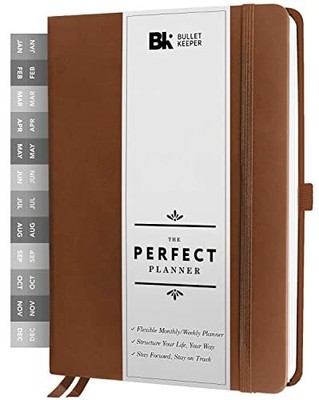 BK UNDATED Yearly Weekly/Monthly Planner 2024-25 Daily Planner Agenda & Perso...