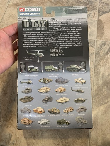 Corgi Omaha Beach Set 3 - D Day - 60th ANNIVERSARY SERIES Show Case - CSCW17012 - Picture 4 of 5