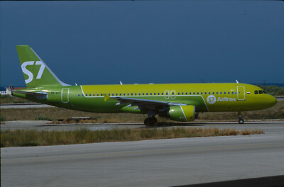 MLH12  Original aircraft Slide/Dia   S7 Airlines A320 VQ-BCP -  history