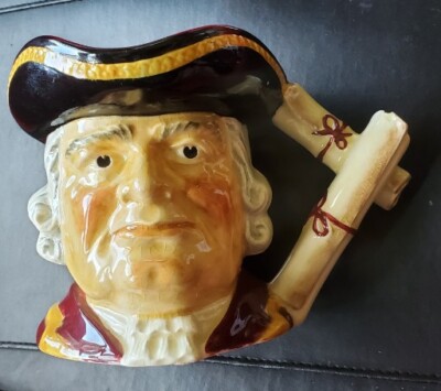 Staffordshire W.R.Midwinter Treasure Island Character Jug - Squire Trelawney