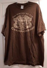 new WWE 1963-2006 The History Of The Championship T Shirt XXL Authentic Vintage