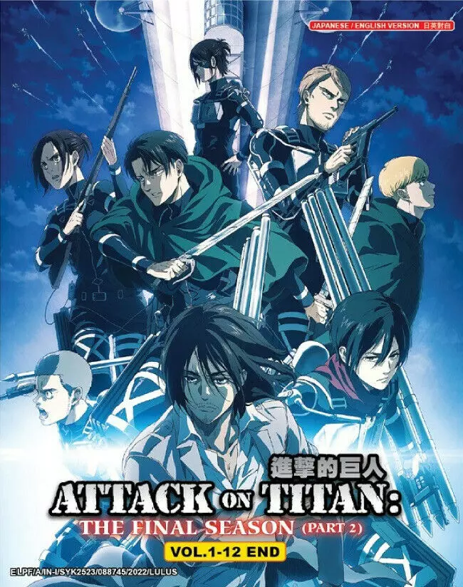  Attack on Titan - Final Season - Part 2 [DVD] : Movies