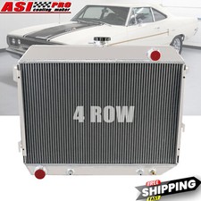 4 Row Aluminum Radiator For 1968-1974 69 70 71 72 73 Dodge Plymouth Mopar