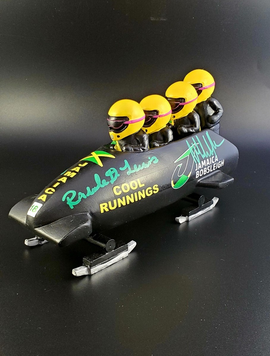COOL RUNNINGS SIGNED DIE CAST BOBSLED JSA COA HOLOGRAM LIMITED