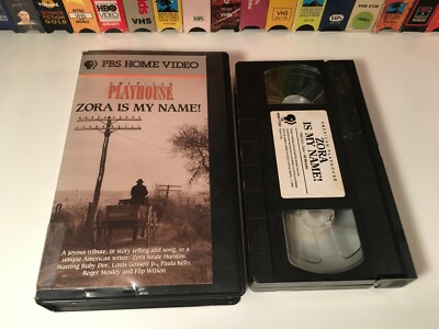Zora Is My Name! Bio Comedy Drama VHS 1990 Ruby Dee Louis Gossett Jr PBS