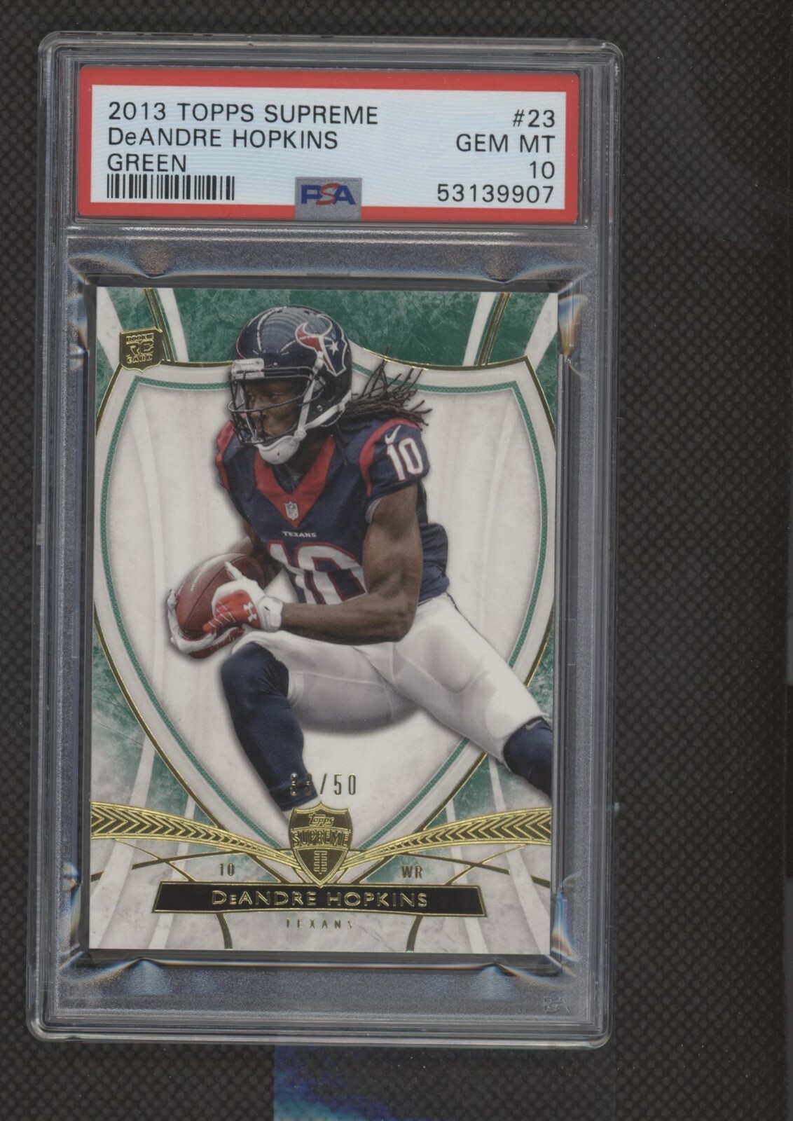 DeAndre Hopkins Topps Supreme #23 Green