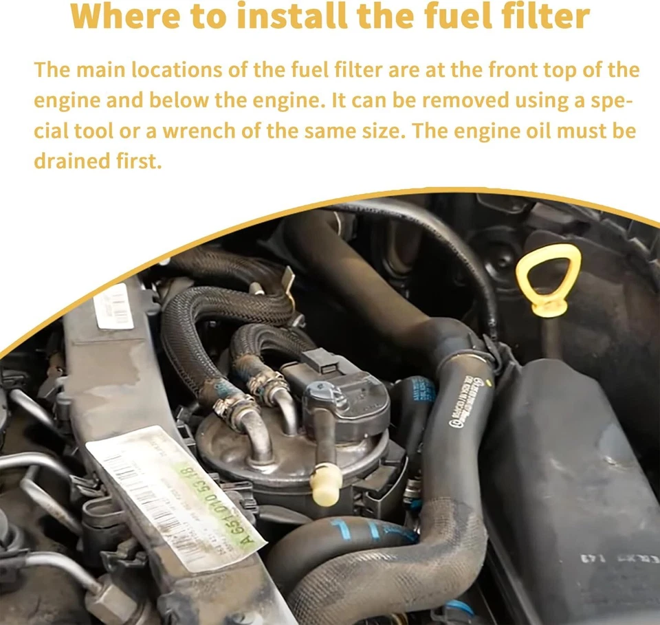 Filtro de combustível 6420920501 para Mercedes-Benz E320 GL320 ML320 R350 2007 2008 2009 - Imagem 4 de 4
