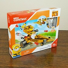 mega construx despicable me 3 dru's transforming car