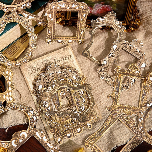 180Pcs Scrapbook Embellishments Window Frame for Scrapbooking Supplies, Vintage - Picture 6 of 12