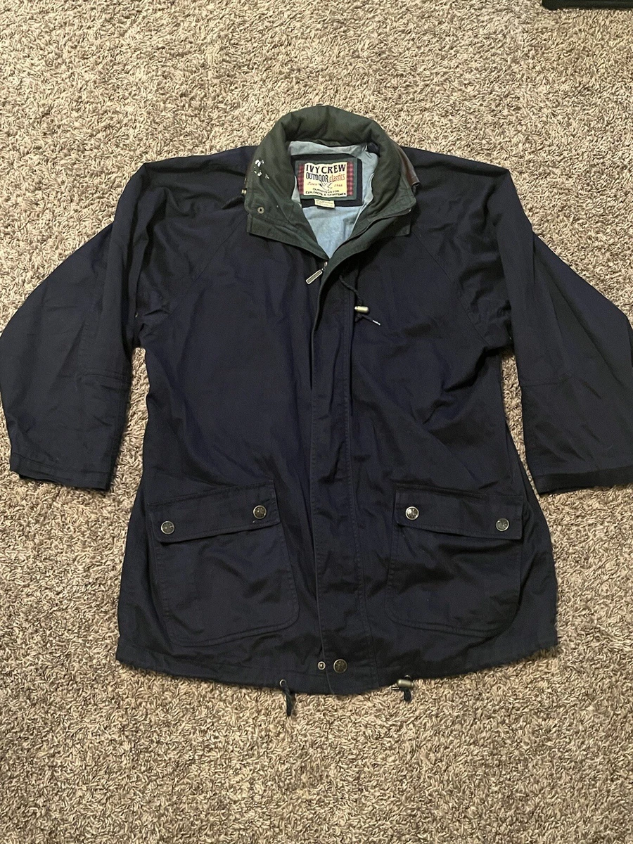 Ivy Crew Outdoor Classic Coat Mens Size Large Vintage eBay