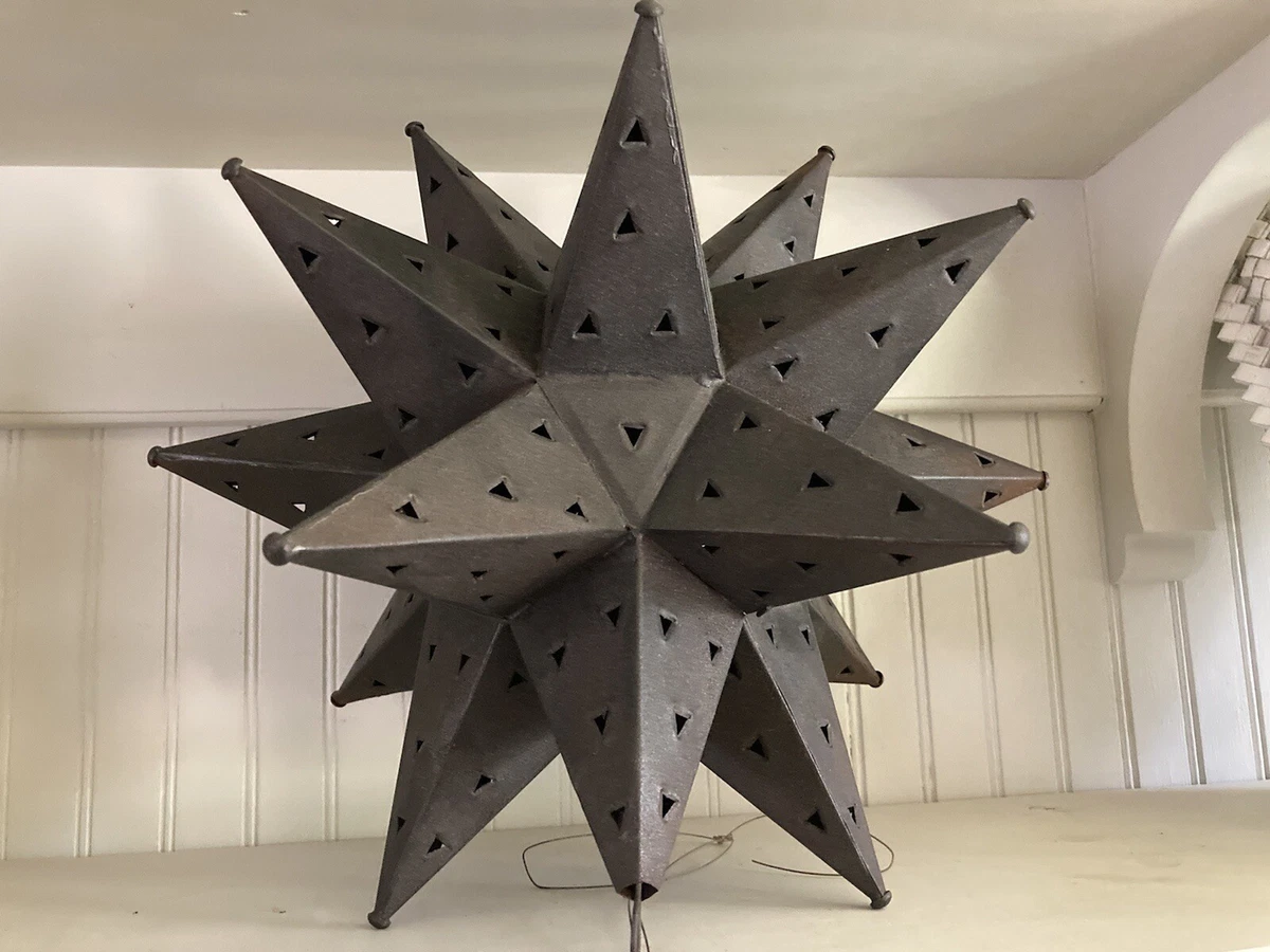 Large outlet moravian star