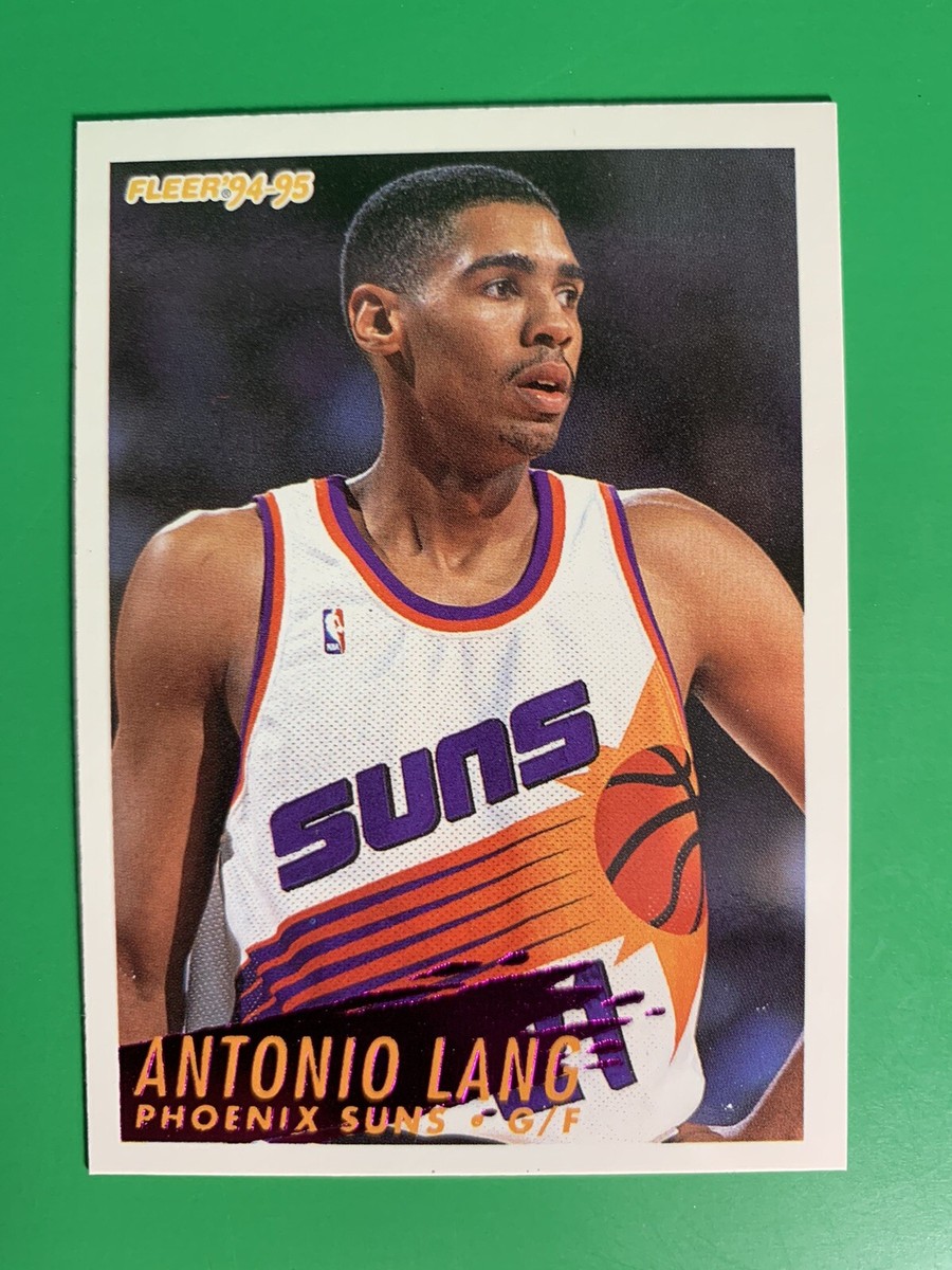 1994-95 Fleer Antonio Lang RC #348 Phoenix Suns | eBay