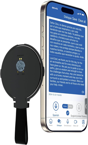 Language Translator Device for All Languages, Pocket AI Real Time Translation De
