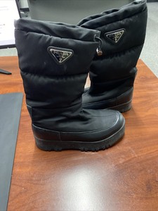 prada nylon boots