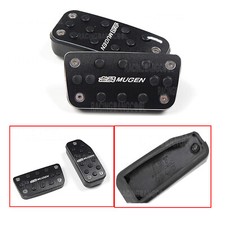 Black Mugen Pedals Foot Accelerator Brake Pedal For At Honda Fit Jazz 2014-2019