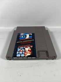 Super Mario Bros. / Duck Hunt ( Nintendo NES, 1985 ) Authentic - TESTED !