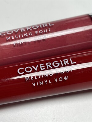 Melting Pout Vinyl Vow Liquid Lipstick #215 + #225 by CoverGirl 0.11 oz LOOK