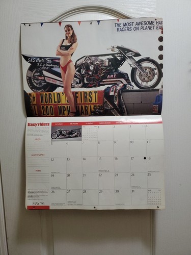 1996 Easyriders Swimsuit Calendar - Picture 8 of 16