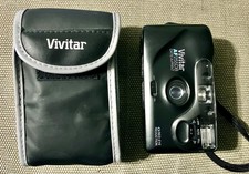Vivitar AF255DB 35mm Film Camera Point Shoot Auto Focus Flash Red-Eye Reduction