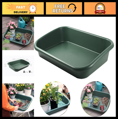 Multifunctional Potting Tray 23''x16.4''x4.3'' - Garden Soil Mixing, Seeding & Stor