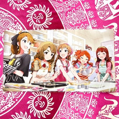 Idolmaster Million Live Playmat Burning Girl Haruka Tonooka Konomi Kasumi Airi