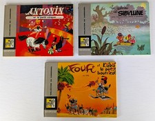 3 E.O Sibylline - Foufi - Antonin  Collection Carrousel Dupuis 1967-69 Macherot