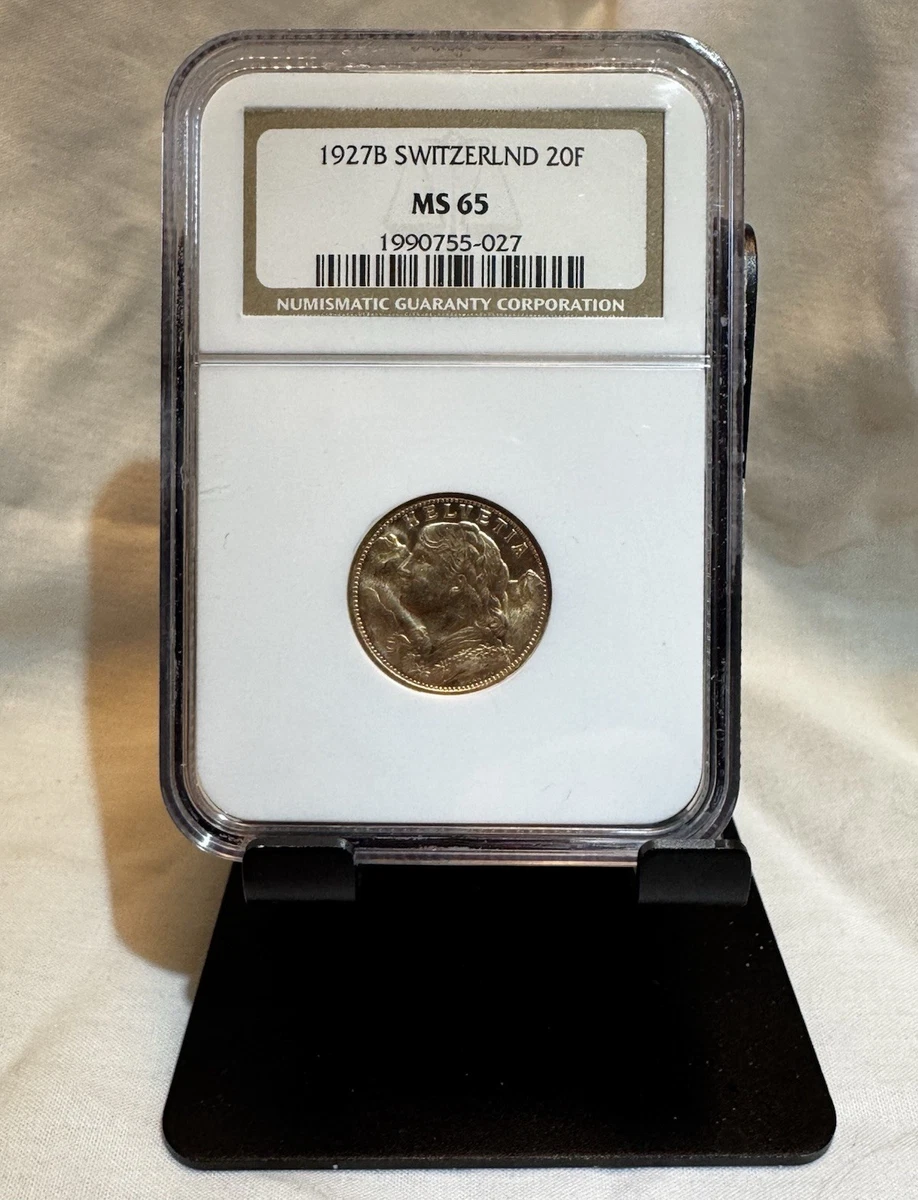 Gold MS 65 Graded Swiss Coins for sale | eBay