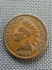 1908 Indian Head Penny Good Condition | Exact Coin | U.S. Coin | Authentic  #341