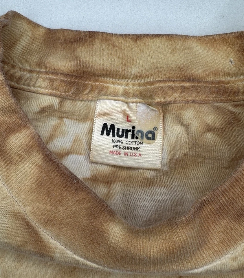 Camiseta Vintage Sneaky Tees RBL Bison Ranch Nature Buffalo AOP Ponto Único | G - Imagem 4 de 4