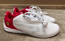 Zapatillas Puma Ferrari Scuderia HP Drift Cat, Decima 2.0, talla 6. Blanco, rojo