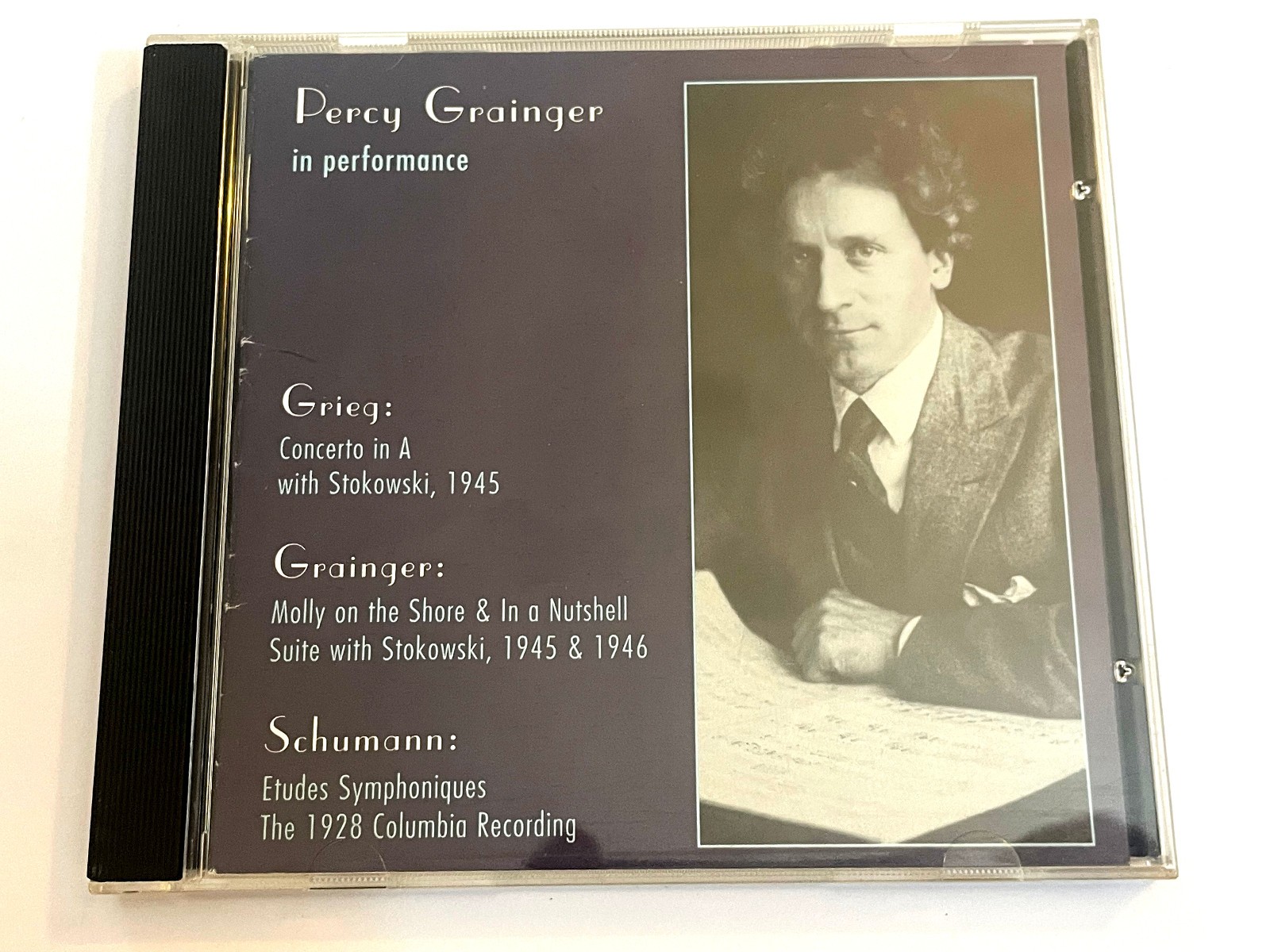 Percy Grainger in Performance (CD 1997) Grieg / Grainger / Schumann