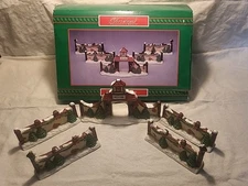Vintage House of Lloyd Christmas Around the World  Christmas Village Fence 