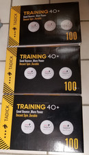 100 Pack White 3-Star 40 Quality Training Ping Pong Ball Premium Table Tenni...