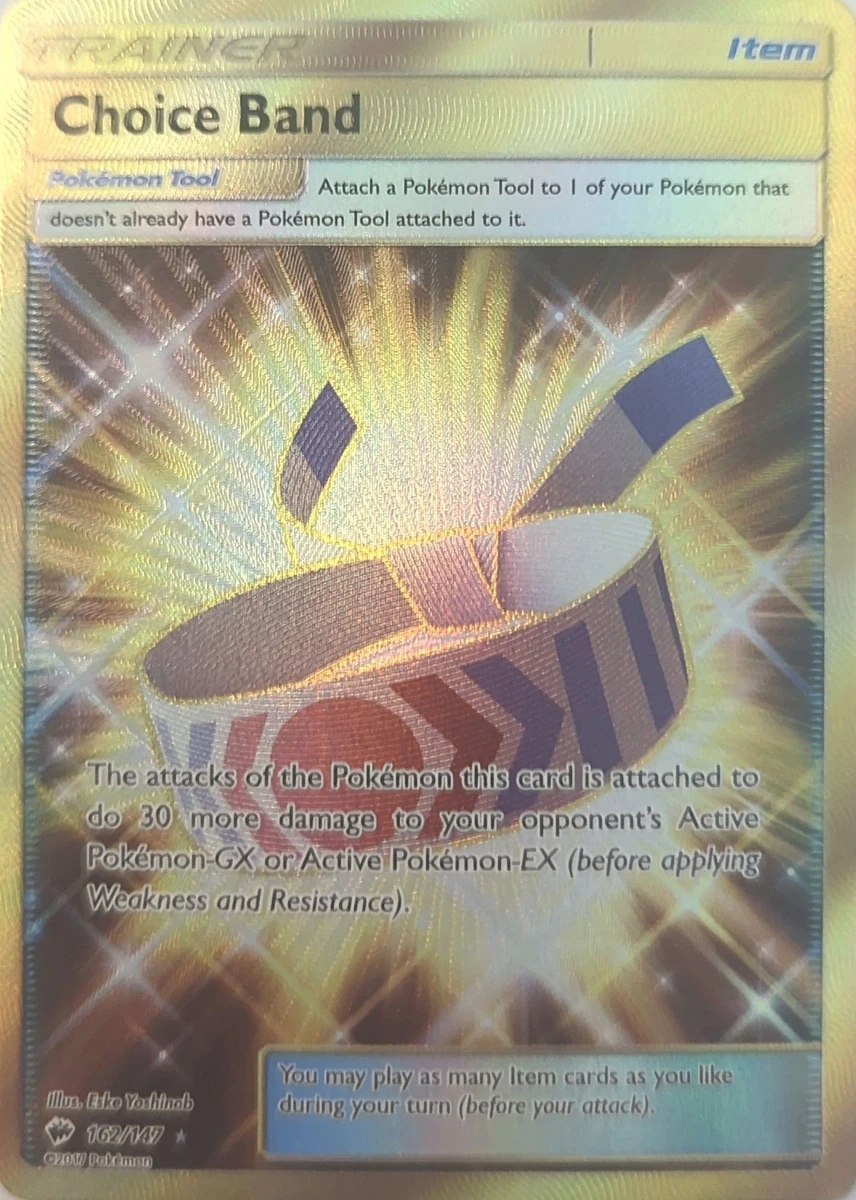 Choice Band Pokémon TCG Cards for sale