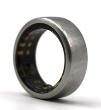 Oura Ring Gen3 Horizon - Titanium - Size 7 - Brushed Titanium - SCRATCHED