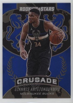 2020-21 Panini Chronicles Crusade Blue 67/99 Giannis Antetokounmpo #537 9v7