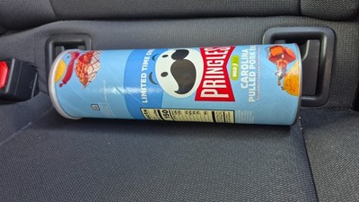 New Limited Edition Pringles CAROLINA PULLED PORK BBQ Mild chips. [ERROR PRINT]