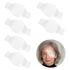 Eye Shield After Cataract Surgery 6Pcs Plastic Eye Patch Comfortable Clear Ey...