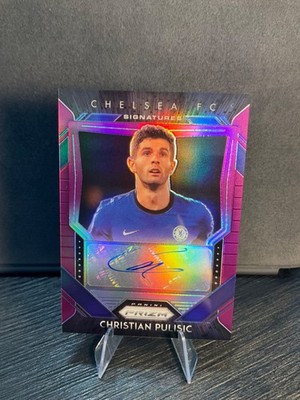 2020-21 Panini Prizm Christian Pulisic Signatures AUTO Purple Prizm  51/99