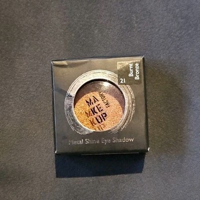 Make Up Factory ''Metal Shine Eye Shadow''  Lidschatten   Fb. 21 Burnt Bronze  Neu