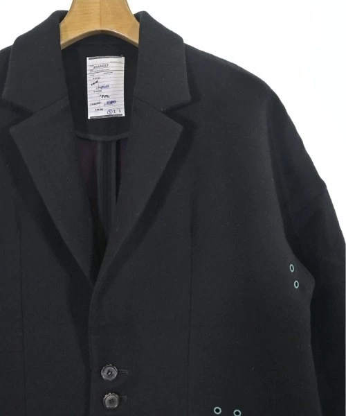 SHAREEF Chester Coats Black 1(Approx. S) 2200546733013 image 5