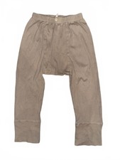 Kate Quinn Light Tan Skinny Rib Organic Cotton Panda Pant 4T Toddler Boy Girl