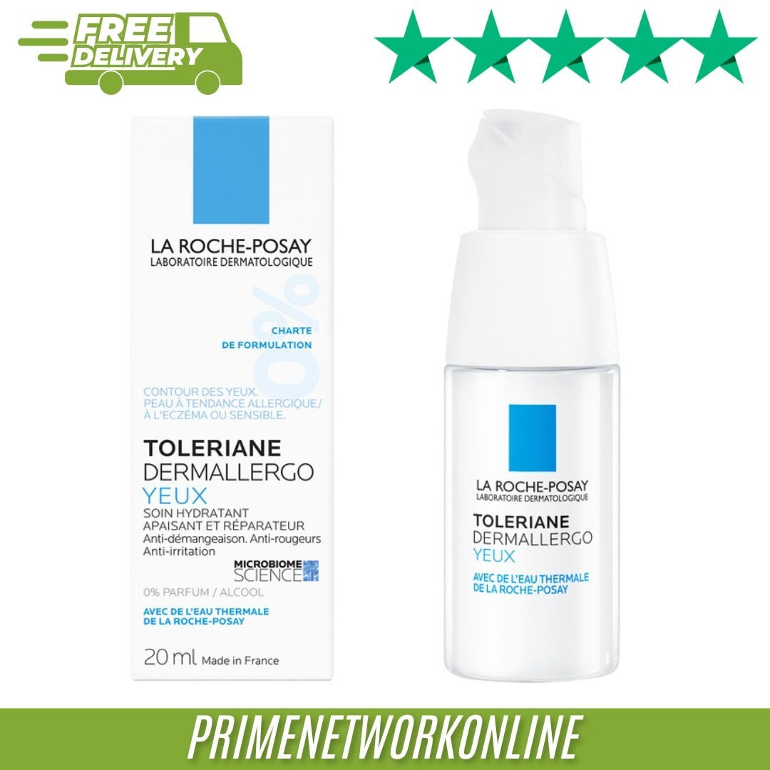 La Roche-Posay Toleriane Dermallergo Eye Cream 20ml 100% ORIGINAL ⭐⭐⭐⭐⭐